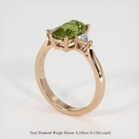 1.79 Ct. Gemstone Ring, 14K Rose Gold 2