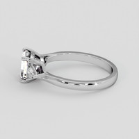 1.41 Ct. Purplish Pink Morganite Ring, 10K White Gold 4