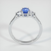 0.66 Ct. Sapphire Ring, 14K White Gold 3