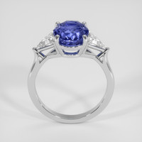 4.68 Ct. Blue Sapphire Ring, 14K White Gold 3