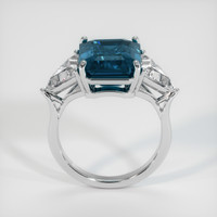 8.60 Ct. Sapphire Ring, 18K White Gold 3