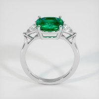 2.45 Ct. Emerald Ring, 18K White Gold 3