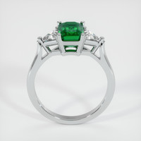 1.79 Ct. Emerald Ring, 18K White Gold 3