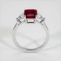 3.03 Ct. Ruby Ring, 18K White Gold 3