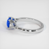 2.01 Ct. Sapphire Ring, 18K White Gold 4