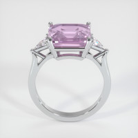 6.08 Ct. Purple Sapphire Ring, 18K White Gold 3