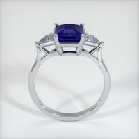 3.06 Ct. Sapphire Ring, 18K White Gold 3