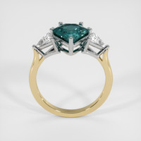 2.67 Ct. Sapphire Ring, 14K White & Yellow 3