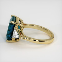8.60 Ct. Sapphire Ring, 14K Yellow Gold 4
