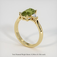 1.79 Ct. Gemstone Ring, 14K Yellow Gold 2