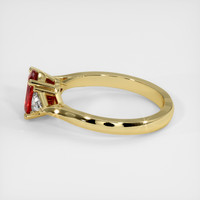 0.96 Ct. Ruby Ring, 14K Yellow Gold 4