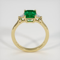 1.87 Ct. Emerald Ring, 18K Yellow Gold 3