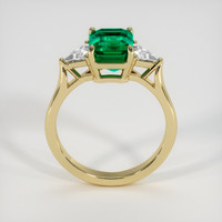 2.37 Ct. Emerald Ring, 18K Yellow Gold 3