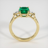 1.67 Ct. Emerald Ring, 18K Yellow Gold 3