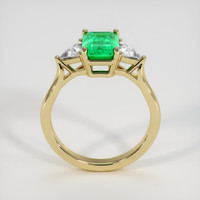 1.75 Ct. Emerald Ring, 18K Yellow Gold 3