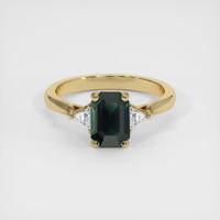 1.57 Ct. Sapphire Ring, 18K Yellow Gold 1