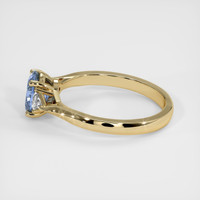 1.44 Ct. Bi Color Sapphire Ring, 18K Yellow Gold 4