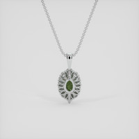 1.04 Ct. Alexandrite Pendant, Platinum 950 4