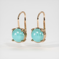 <span>0.87</span>&nbsp;<span class="tooltip-light">Ct.Tw.<span class="tooltiptext">Total Carat Weight</span></span> Gemstone Earrings, 14K Rose Gold 3