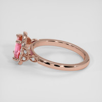2.50 Ct. Padparadscha Sapphire Ring, 14K Rose Gold 4
