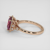 3.74 Ct. Pink Spinel Ring, 18K Rose Gold 4