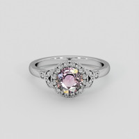 1.11 Ct. Color Change Sapphire Ring, Silver 1