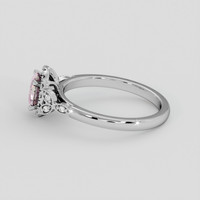 1.11 Ct. Color Change Sapphire Ring, Silver 4