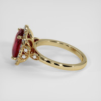 4.02 Ct. Ruby Ring, 10K Yellow Gold 4