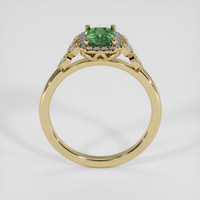1.59 Ct. Green Sapphire Ring, 18K Yellow Gold 3