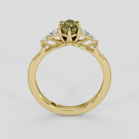 1.71 Ct. Bi Color Sapphire Ring, 14K Yellow Gold 3