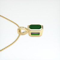 0.68 Ct. Gemstone Pendant, 18K Yellow Gold 3