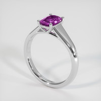 1.00 Ct. Sapphire Ring, Platinum 950 2