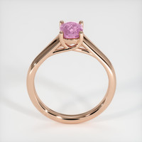 1.09 Ct. Pink Sapphire Ring, 18K Rose Gold 3
