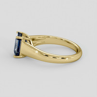 2.32 Ct. Bi Color / Parti Sapphire Ring, 10K Yellow Gold 4