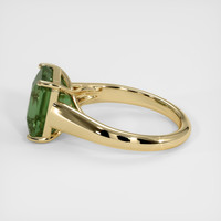 5.05 Ct. Green Sapphire Ring, 14K Yellow Gold 4
