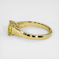 2.05 Ct. Yellow Sapphire Ring, 14K Yellow Gold 4
