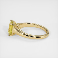 1.53 Ct. Sapphire Ring, 14K Yellow Gold 4