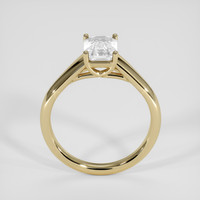 1.52 Ct. White Sapphire Ring, 18K Yellow Gold 3