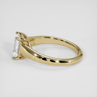 1.52 Ct. White Sapphire Ring, 18K Yellow Gold 4