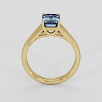 2.32 Ct. Bi Color / Parti Sapphire Ring, 18K Yellow Gold 3