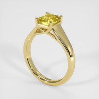 2.05 Ct. Yellow Sapphire Ring, 18K Yellow Gold 2
