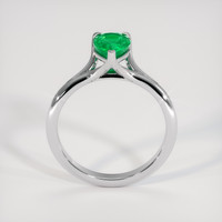 0.98 Ct. Emerald Ring, Platinum 950 3