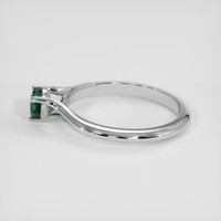 1.14 Ct. Green Sapphire Ring, Platinum 950 4