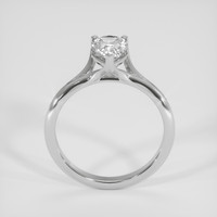 0.85 Ct. White Sapphire Ring, Silver 3