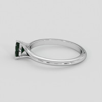 0.70 Ct. Green Sapphire Ring, Silver 4