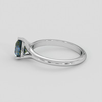 1.00 Ct. Bi Color / Parti Sapphire Ring, 10K White Gold 4