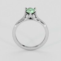 1.16 Ct. Bluish Green Sapphire Ring, 10K White Gold 3