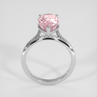 4.90 Ct. Pink Kunzite Ring, 14K White Gold 3