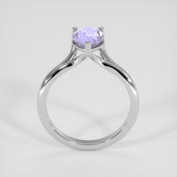 2.55 Ct. Purple Sapphire Ring, 14K White Gold 3