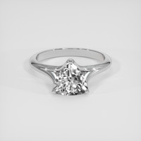 1.41 Ct. White Phenakite Ring, 18K White Gold 1